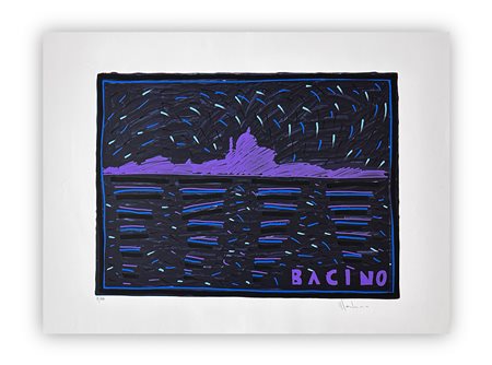 ALDO MONDINO (1938-2005) - Senza Titolo (Bacino)