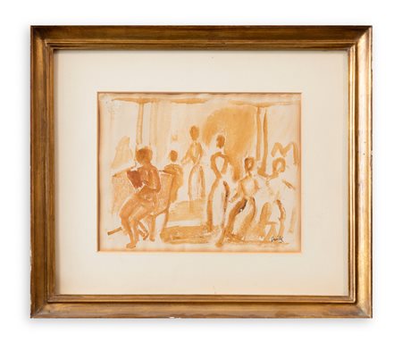 VIRGILIO GUIDI (1891-1984) - Senza Titolo