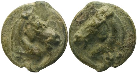 Anonymous, Triens, Rome, c. 270 BC; Æ (103,84 g; 49,2 mm; 12 h)