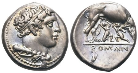 Anonymous, Didrachm, Neapolis (?), ca. 269-266 BC; AR (7 g; 20,5 mm; 6 h)
