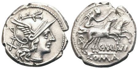 C. Maianius, Denarius, Rome, 153 BC; AR (3,70 g; 18,5 mm; 9 h)