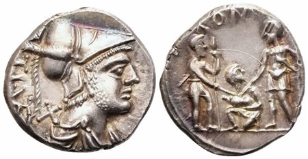 Ti. Veturius, Denarius, Rome, 137 BC; AR (4 g; 18,8 mm; 3 h)