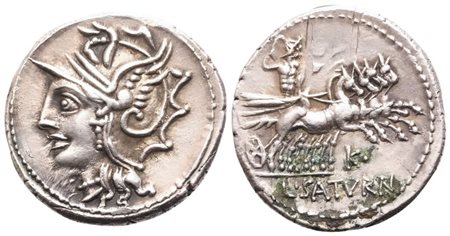 L. Appuleius Saturninus, Denarius, Rome, 104 BC; AR (3,85 g; 19,5 mm; 10 h)
