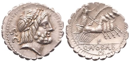 Q. Antonius Balbus, Denarius serratus, Rome, 83-82 BC; AR (3,81 g; 19 mm; 6 h)