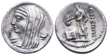 L. Cassius Longinus, Denarius, Rome, 63 BC; AR (3,93 g; 18,5 mm; 6 h)