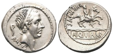 L. Marcius Philippus, Denarius, Rome, 57 BC; AR (3,90 g; 18,6 mm; 7 h)