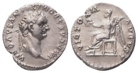 Domitian (81-96), Quinarius, Rome, 81-82; AR (1,40 g; 13,5 mm; 6 h)