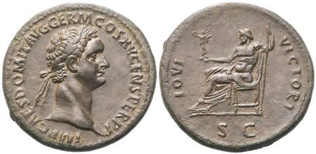 Domitian (81-96), Sestertius, Rome, 90-91; Æ (23,66 g; 35,5 mm; 6 h)