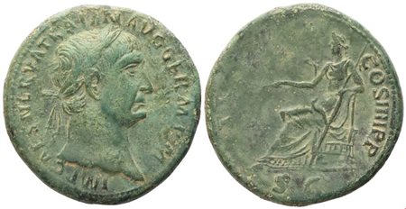 Trajan (98-116), Sestertius, Rome, 101-102; Æ (26,52 g; 34 mm; 6 h)