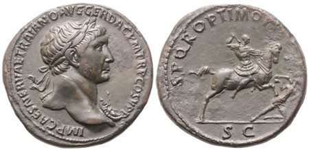 Trajan (117-138), Sestertius, Rome, 103-111; Æ (25,09 g; 34 mm; 6 h)