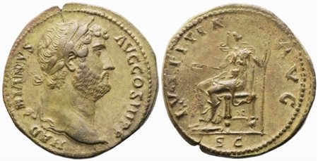 Hadrian (117-138), Sestertius, Rome, 136; Æ (25,30 g; 33 mm; 5 h)