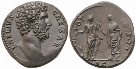 Aelius Caesar (136-138), Sestertius struck under Hadrian, 137; Æ (25,10 g; 31 mm; 6 h)
