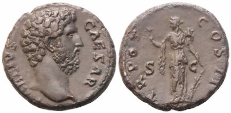 Aelius Caesar (136-138), As struck under Hadrian, Rome, 137; Æ (12,37 g; 25,3 mm; 7 h)