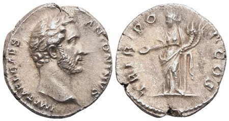 Antoninus Pius Caesar (138), Denarius struck under Hadrian, Rome, 138; AR (3,55 g; 17,2 mm; 6 h)