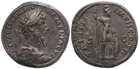 Lucius Verus (161-169), Sestertius, Rome, 163-164; Æ (29,52 g; 33,7 mm; 11 h)