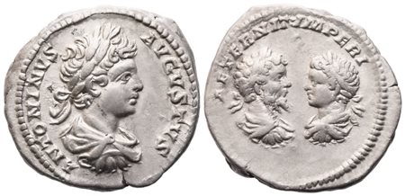 Caracalla (198-217), Denarius, Rome, 199-200; AR (3,48 g; 19,6 mm; 12 h) 