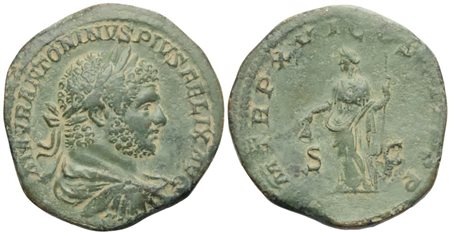 Caracalla (198-217), Sestertius, Rome, 213; Æ (22,75 g; 30,7 mm; 12 h)