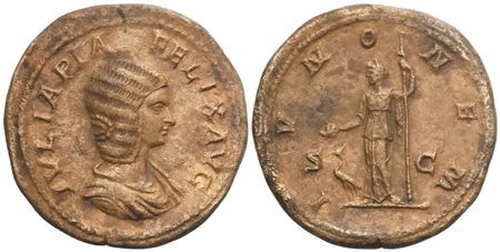Julia Domna (Augusta, 193-217), Sestertius struck under Caracalla, Rome, 211-215; Æ (18,76 g; 32 mm; 12 h)