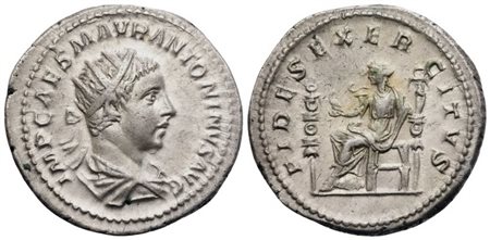 Elagabalus (218-222), Antoninianus, Rome; AR (5,01 g; 22,6 mm; 12 h)