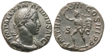 Severus Alexander (222-235), Sestertius, Rome, 234; Æ (18.63 g; 28 mm; 12 h)