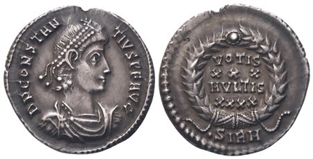 Constantius II (337-361), Siliqua, Sirmium, 351-355; AR (2,83 g; 21,5 mm; 12 h)