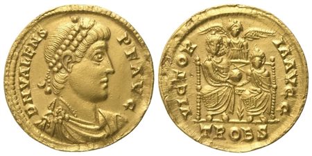 Valens (364-378), Solidus, Treveri; AV (4,55 g; 20,6 mm; 12 h)
