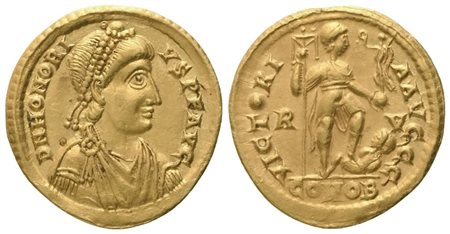 Honorius (393-423), Solidus, Ravenna, 402-406; AV (g 4,46; mm 20)