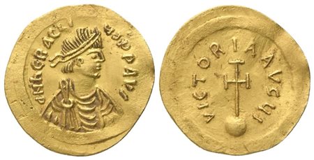 Heraclius (610-641), Semissis, Constantinopolis; AV (2,24 g; 18,5 mm; 6 h)