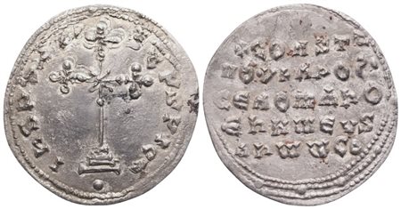 Constantine VII Porphyrogenitus (913-959), with Romanos I, Miliaresion, Constantinopolis; AR (2,35 g; 24 mm; 12 h)