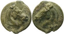 Anonymous, Triens, Rome, c. 270 BC; Æ (103,84 g; 49,2 mm; 12 h)