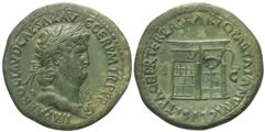 Nero (54-68), Sestertius, Rome, c. 66; Æ (24,90 g; 36 mm; 6 h)