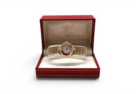 Orologio da donna Cartier Colisée in oro e diamanti