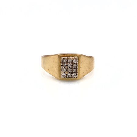 Anello in oro 18 kt e diamanti