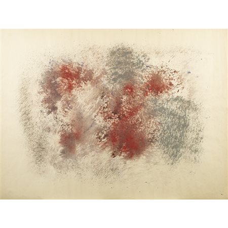 Luigi Montanarini (Firenze 1906 - Roma 1998) "Senza titolo" anni '60 60x80...