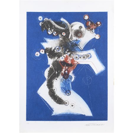 Umberto Mastroianni (Fontana Liri 1910 - Marino 1998) "Senza titolo" 1974...