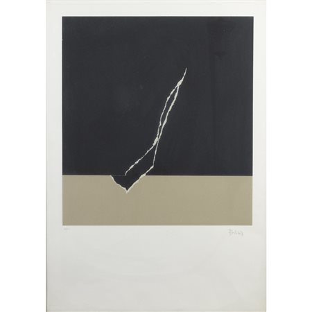Ferruccio Bortoluzzi (Venezia 1920 - 2007) "Senza titolo" 70x50 cm....