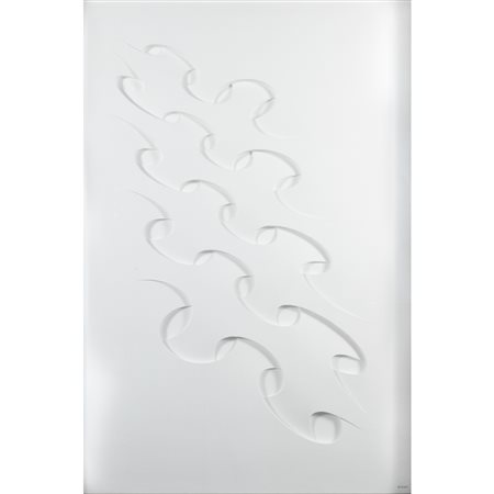 Bossati Italia, XX sec. 100x70 cm. "La trama dell'arte", 2007, estrusione su...