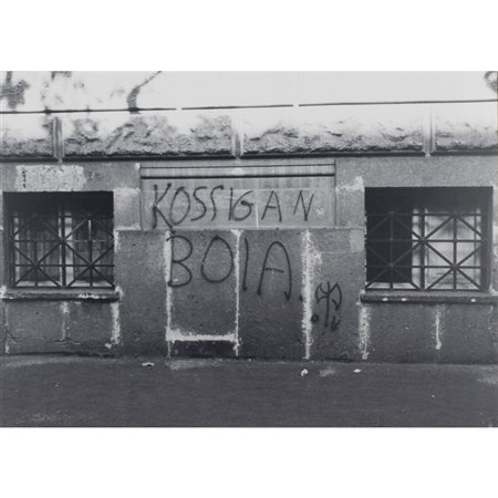 "Kossiga Boia" 2006 50x70 cm. stampa fotografica montata su pannello di...