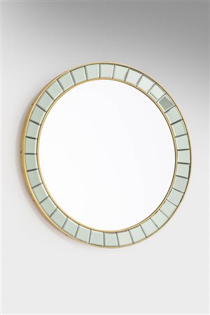 CRISTAL ART<BR>Specchio rotondo