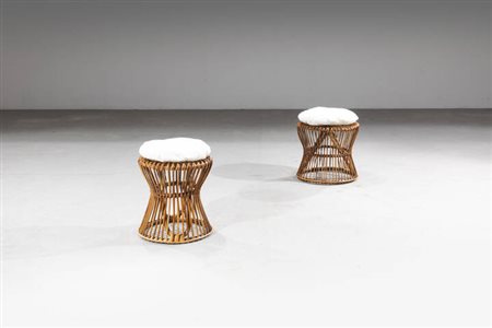 PRODUZIONE ITALIANA<BR>Coppia di sgabelli