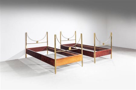 CARLO DE CARLI<BR>Coppia di day bed mod. D90