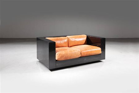 LELLA E MASSIMO VIGNELLI<BR>Divano a due posti mod. Saratoga