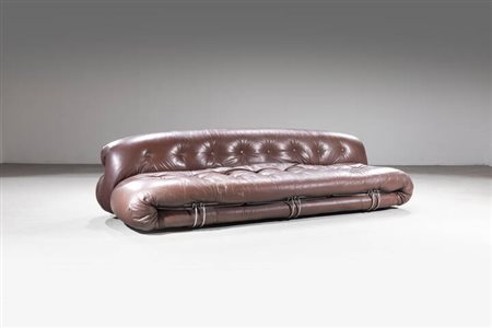 AFRA E TOBIA SCARPA<BR>Divano a quattro posti mod. Soriana