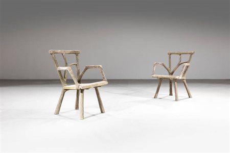 PRODUZIONE ITALIANA<BR>Coppia di poltroncine