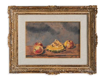 DE PISIS FILIPPO (1896 - 1956) - NATURA MORTA CON FRUTTA.