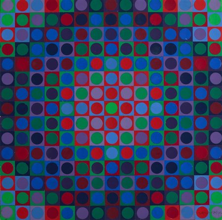 VASARELY VICTOR (1906 - 1997) - SENZA TITOLO (c.1970).