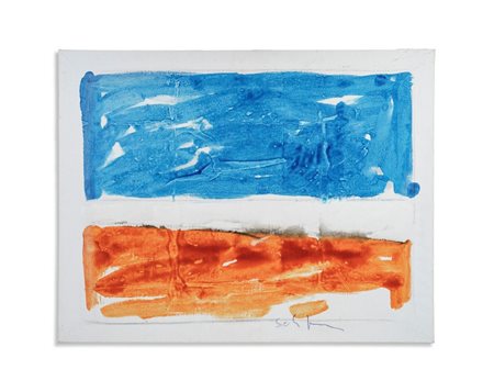 SCHIFANO MARIO (1934 - 1998) - PAESAGGIO ANEMICO (FINE ANNI '70).