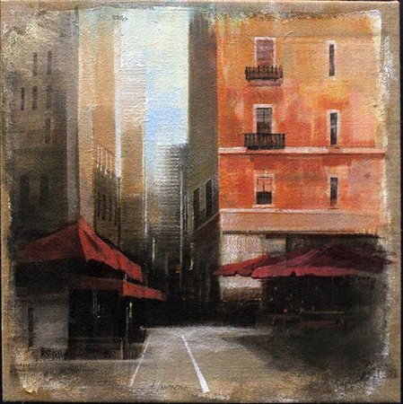 AGOSTINO CANCOGNI, "Nel vicolo", anni 2000