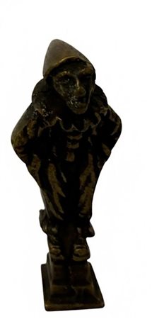 Sigillo Antropomorfo in Bronzo – Figura Grottesca cm 8