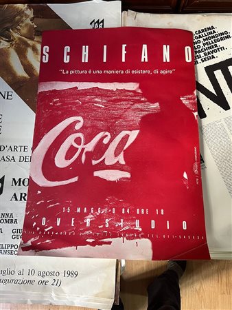 Mario Schifano e una Collezione di 50 Documenti d'Arte e Manifesti dell'Overstudio